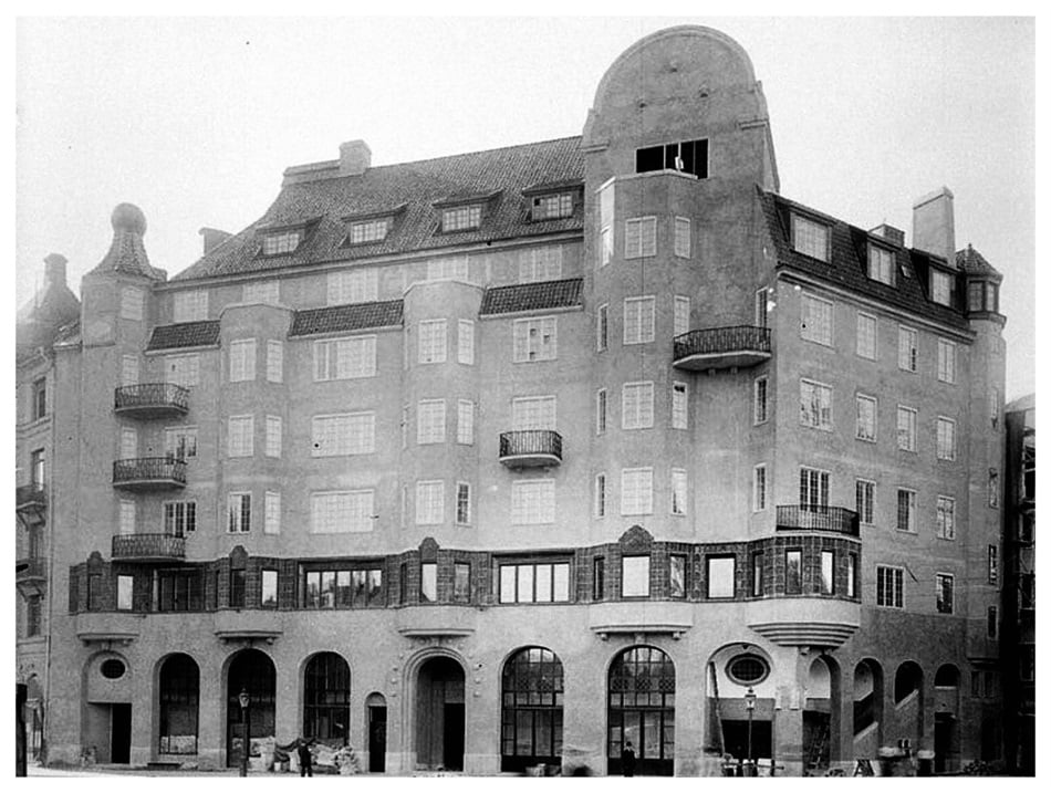 Arkivbild på Birger Jarlsgatan