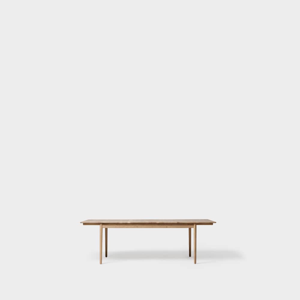 Bord med utdrag Ek 100x180 cm