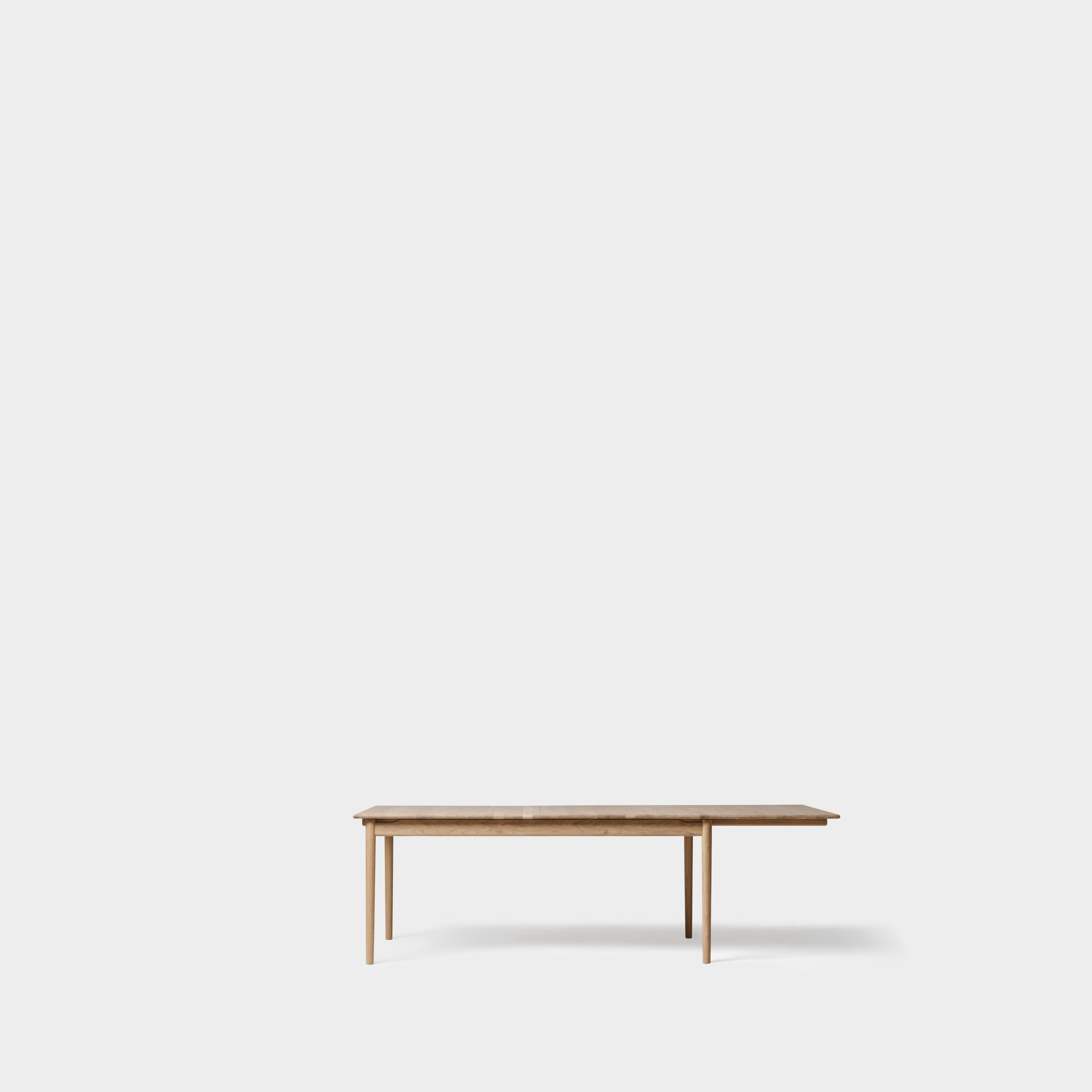 Bord med utdrag Ek 100x180 cm