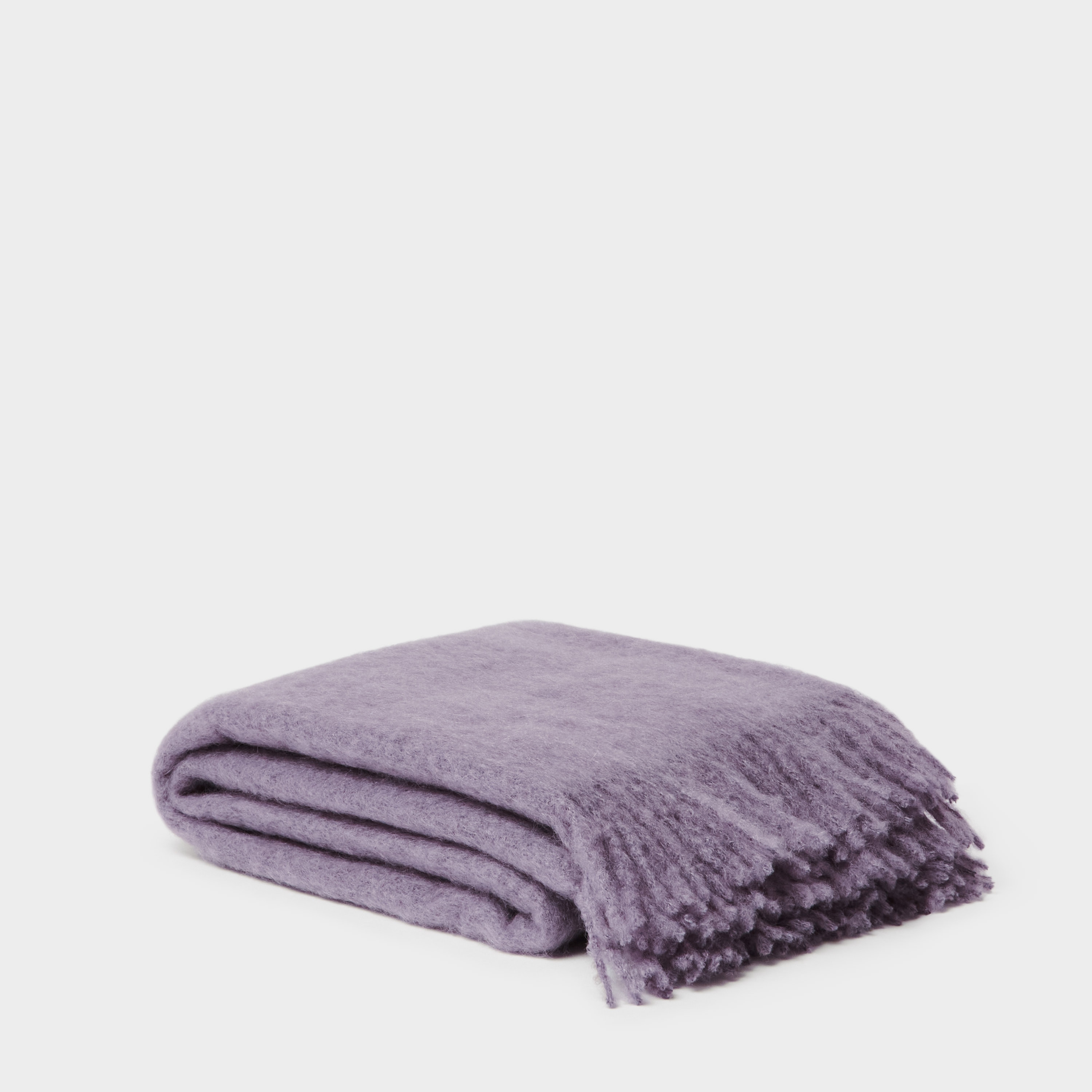 Pläd Mohair lavendel