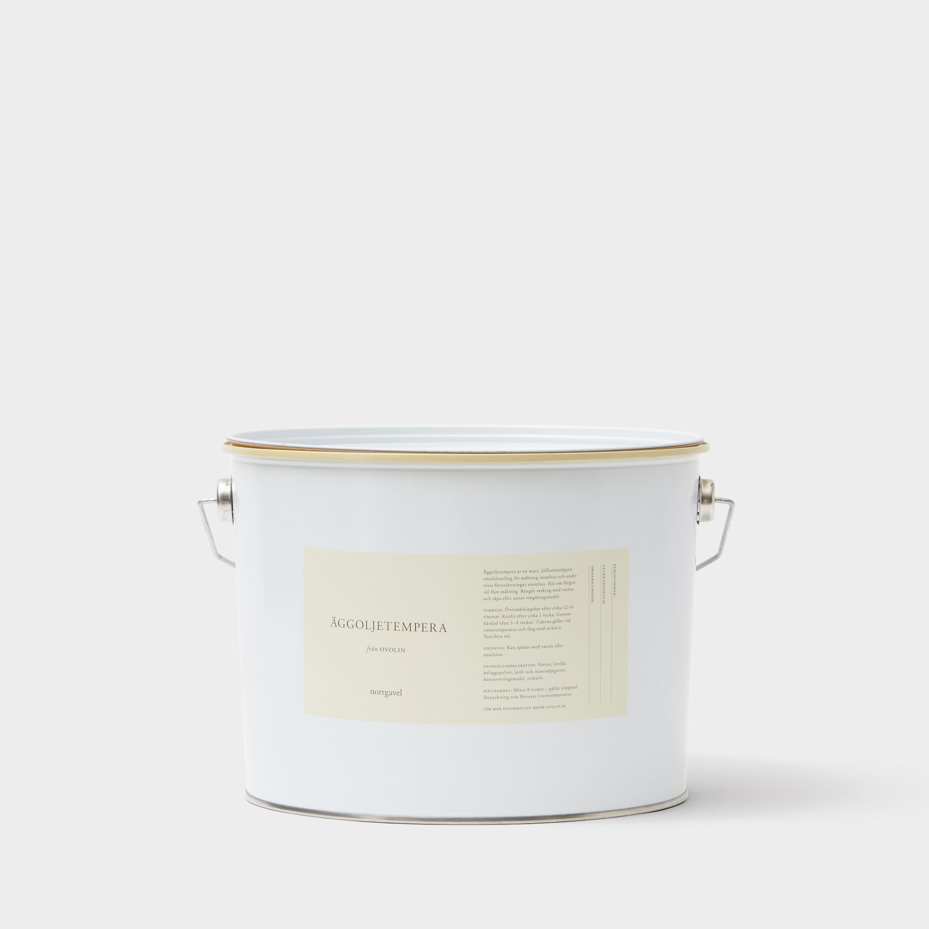 Äggoljetempera 10 liter