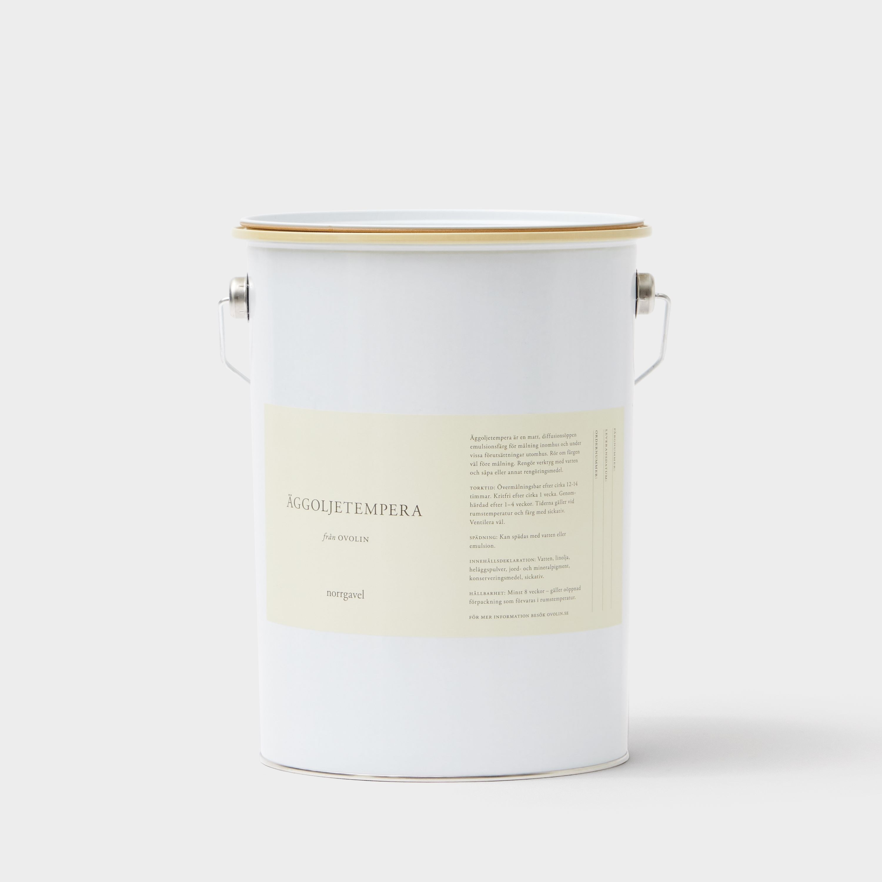 Äggoljetempera 5 liter